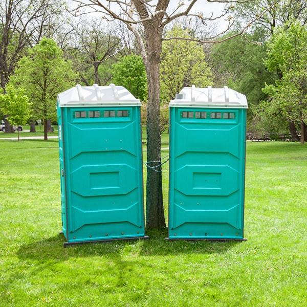 long-term porta the portable restroom can be serviced on weekends and after hours if needed